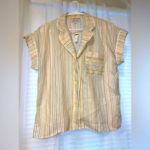 Madewell Multicolor Button Down. Size Extra Small.